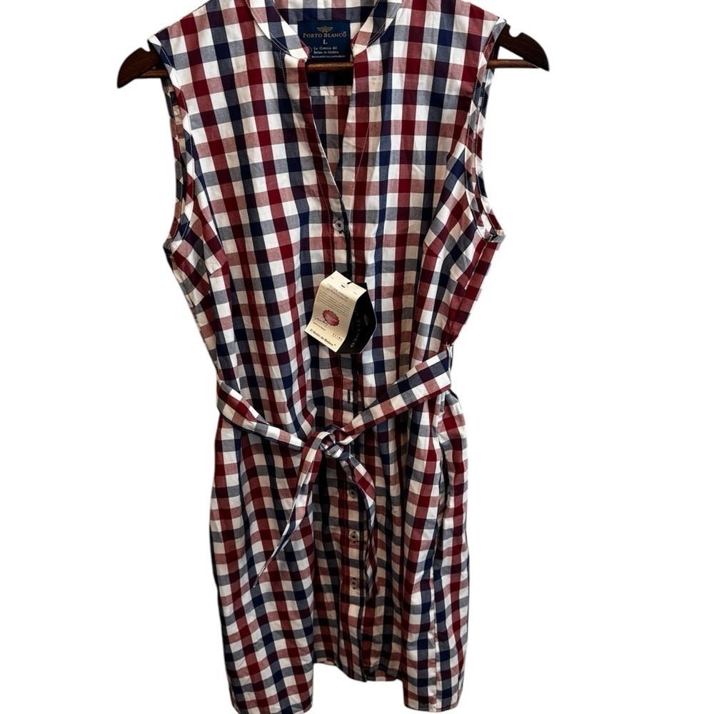 Porto Blanco Special Edition Shirt Dress Size L